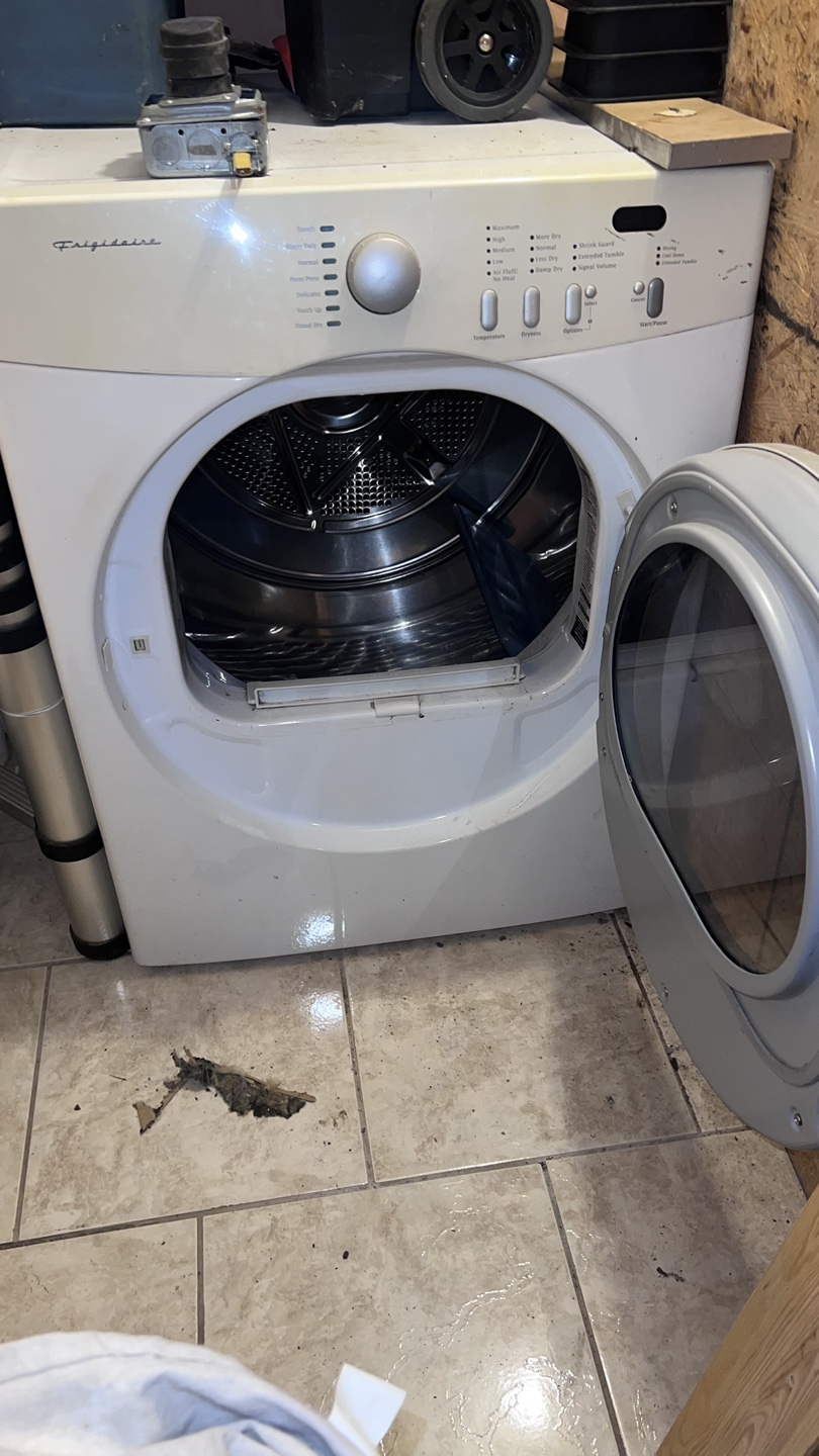 Convo Frigidaire Electric Dryer washing machine- Used - photo 4