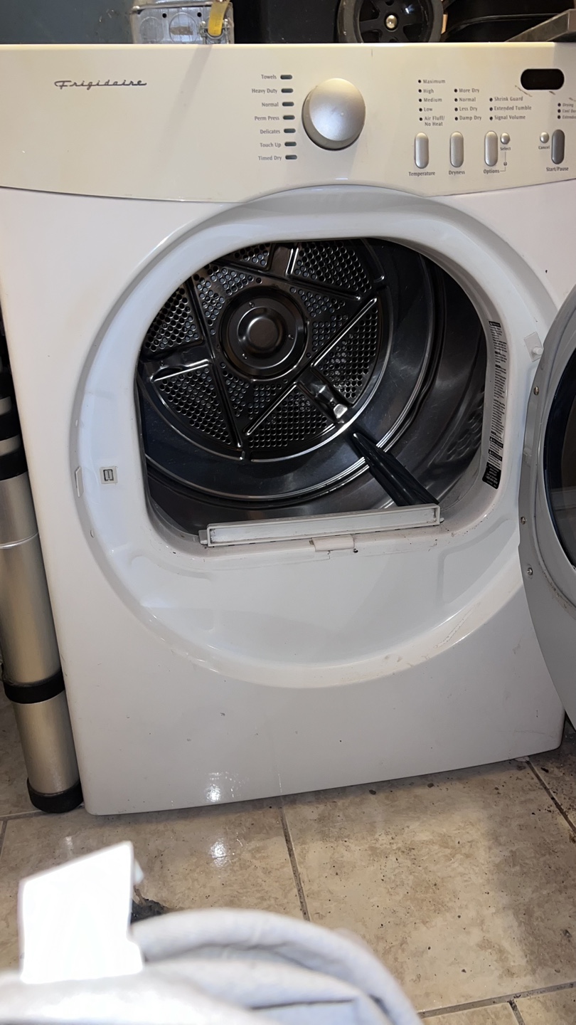 Convo Frigidaire Electric Dryer washing machine- Used - photo 3