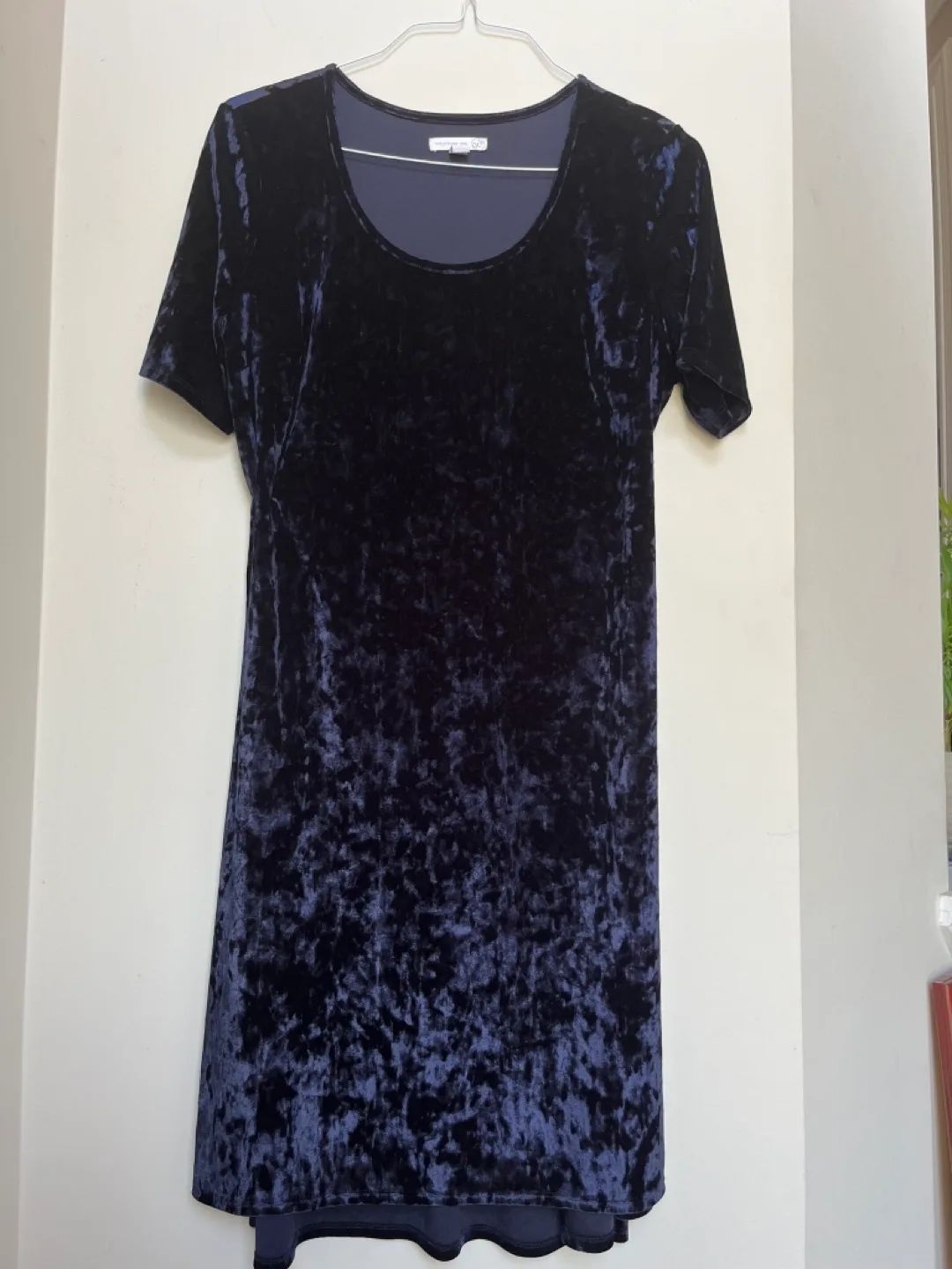 Crushed Velvet Dress - Size XL thumbnail