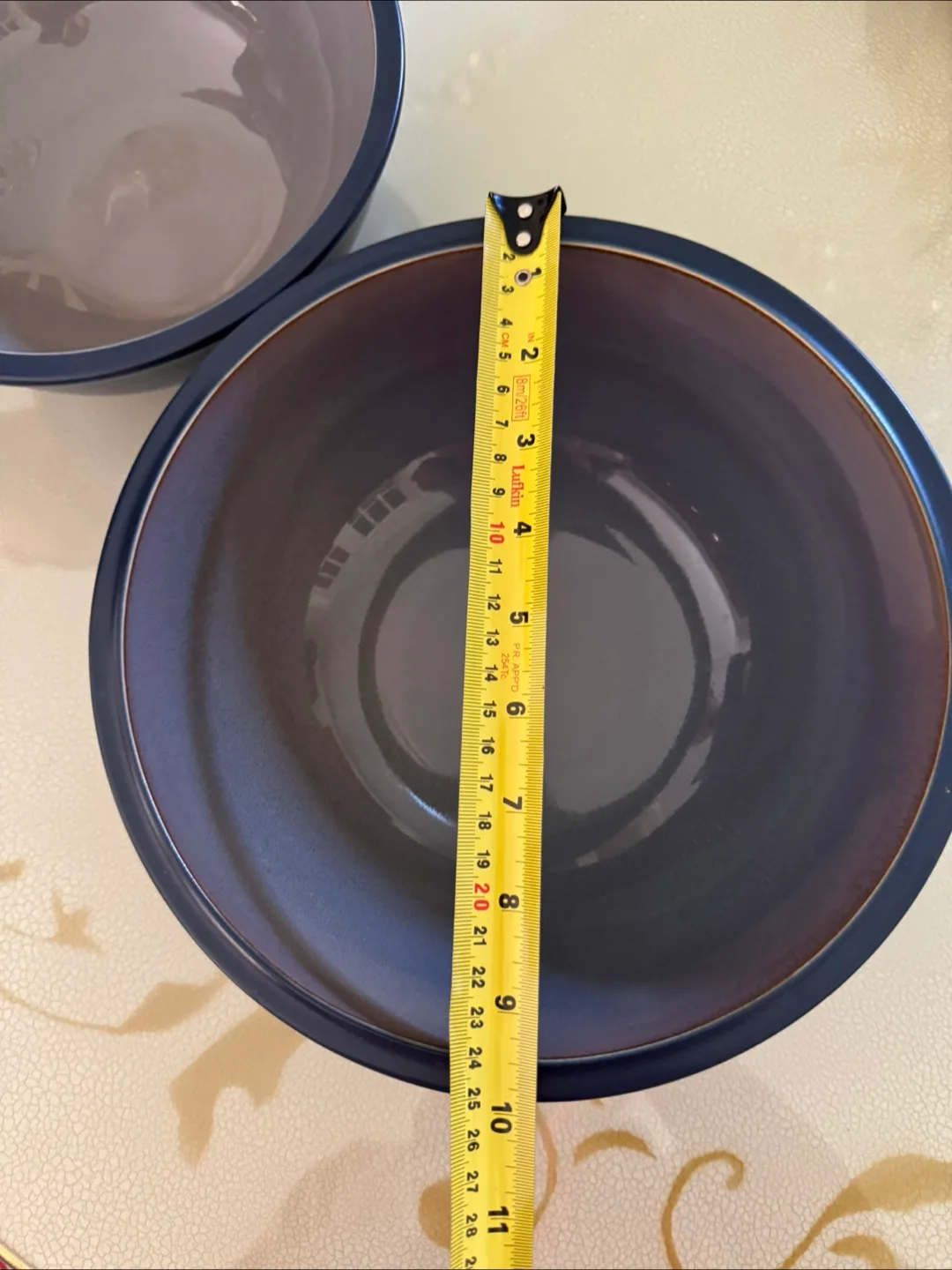 Two Dark Blue Ceramic Bowls image indicator(6)