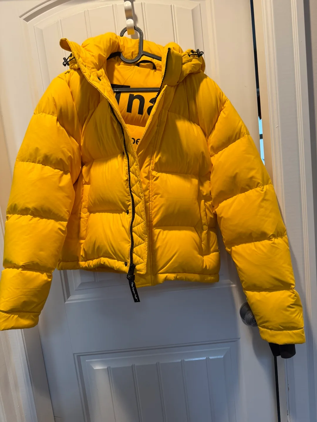 Tna The Super Puff Jacket - Size Medium - Yellow thumbnail