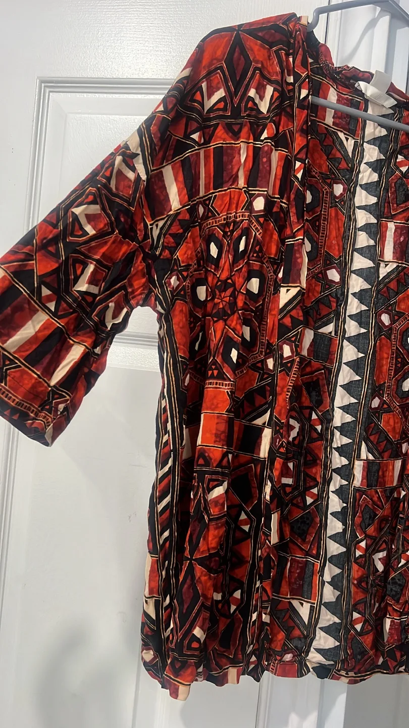 H&M Geometric Print Kimono image indicator(3)
