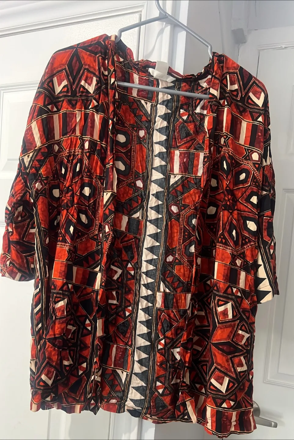 H&M Geometric Print Kimono thumbnail
