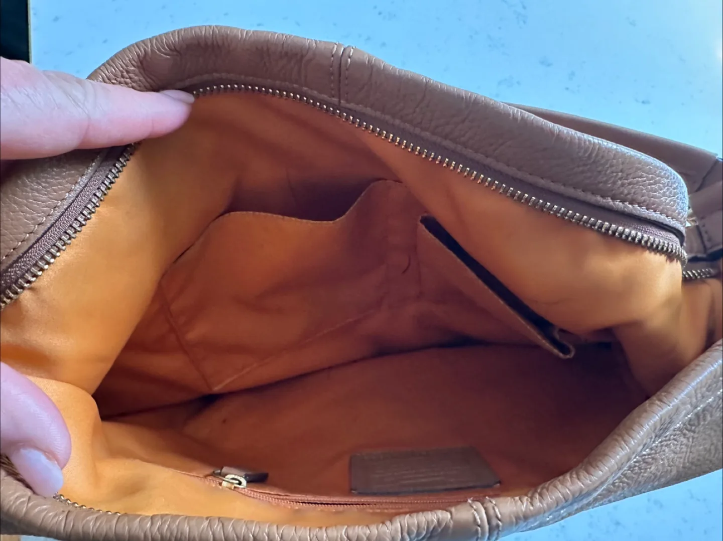 Coach Leather Shoulder Bag image indicator(4)