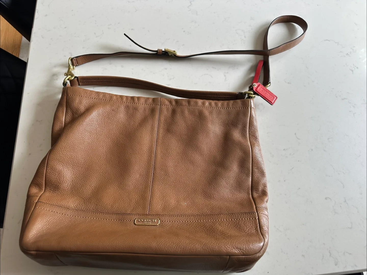 Coach Leather Shoulder Bag image indicator(6)