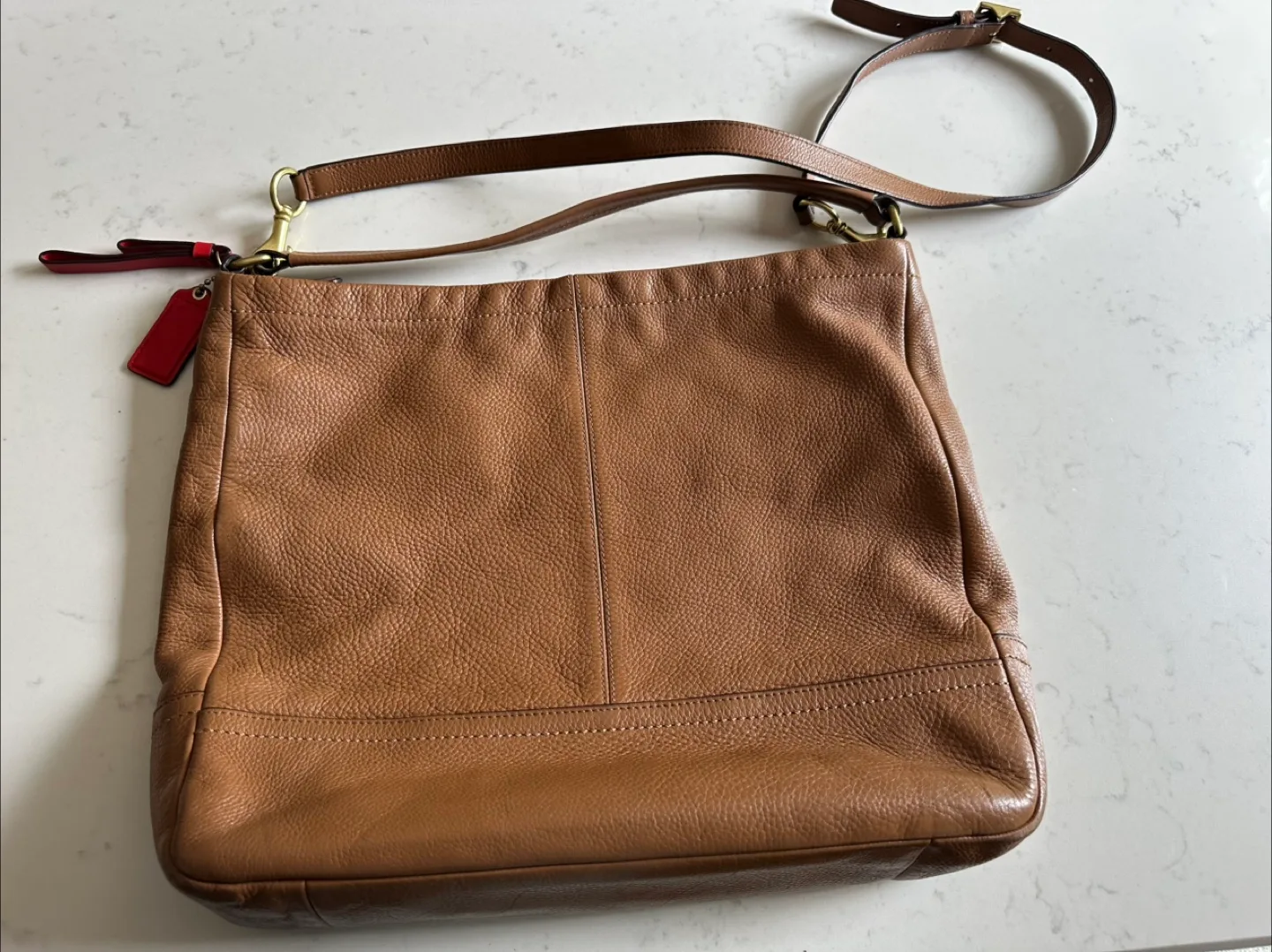 Coach Leather Shoulder Bag image indicator(7)