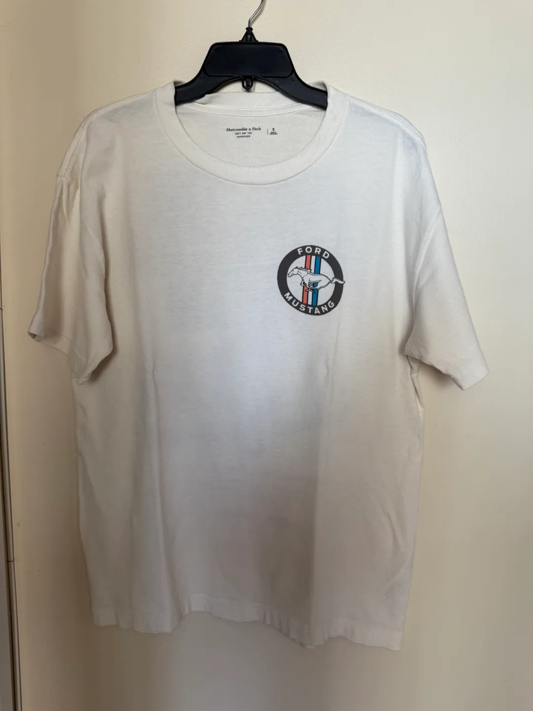 Men’s Vintage-Style T-Shirt (SM/MED) Abercrombie & Fitch brand image indicator(3)