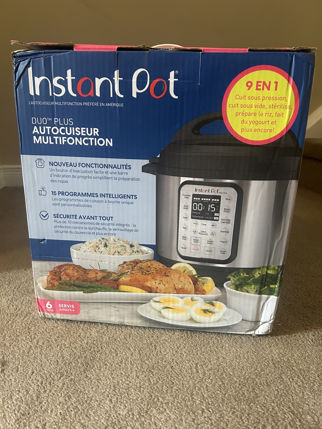Instant Pot Duo Plus 9-in-1 Multi-Use Pressure Cooker - New - photo 3