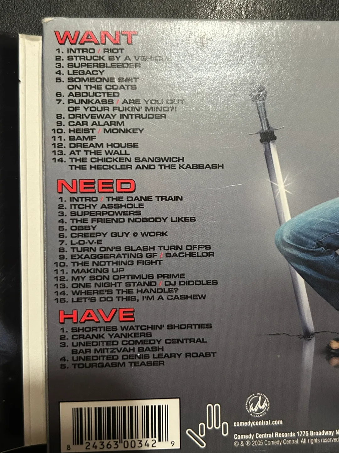 Dane Cook CD/DVD Combo image indicator(9)