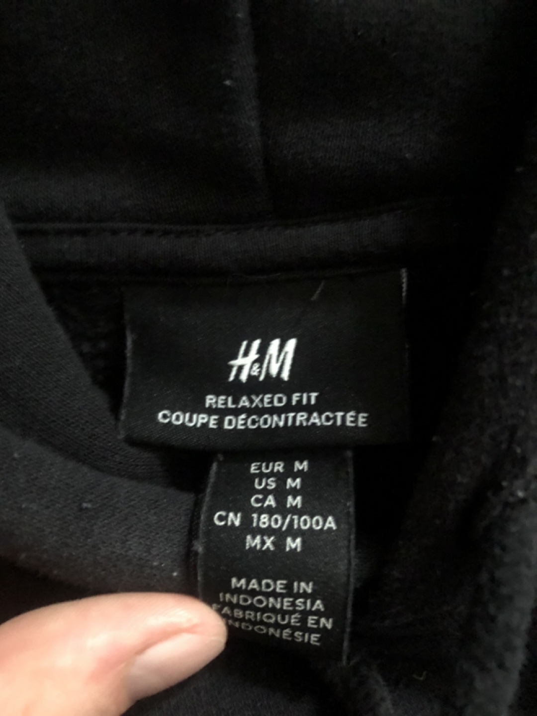 H&M Black Hoodie - photo 3