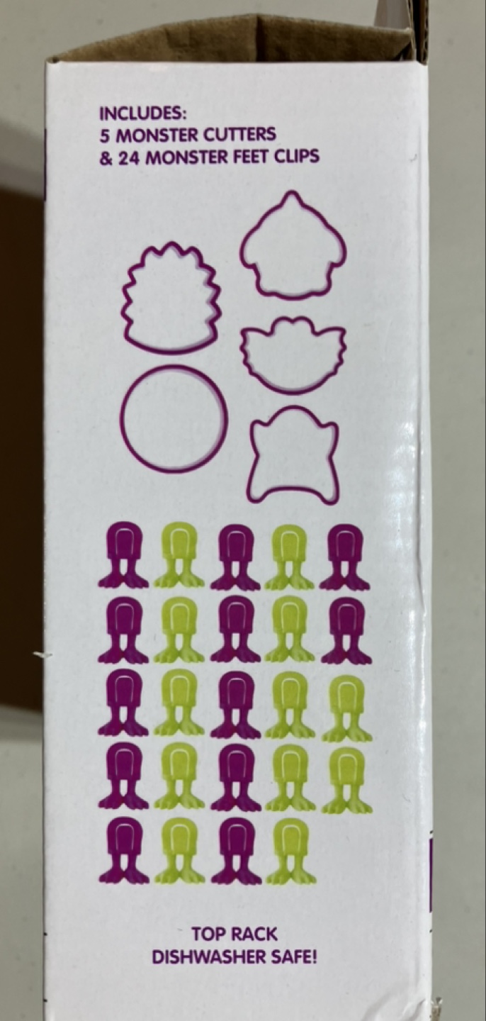 Bakelicious Cookie Feet Monsters Cookie Cutter Set - photo 2