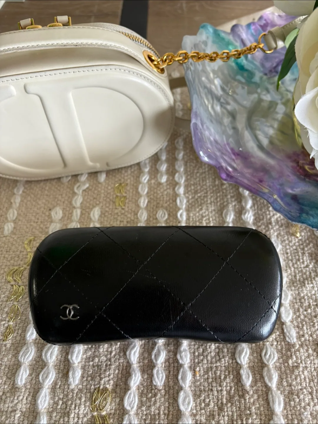 CHANEL Sunglasses with Pearl Accents image indicator(4)