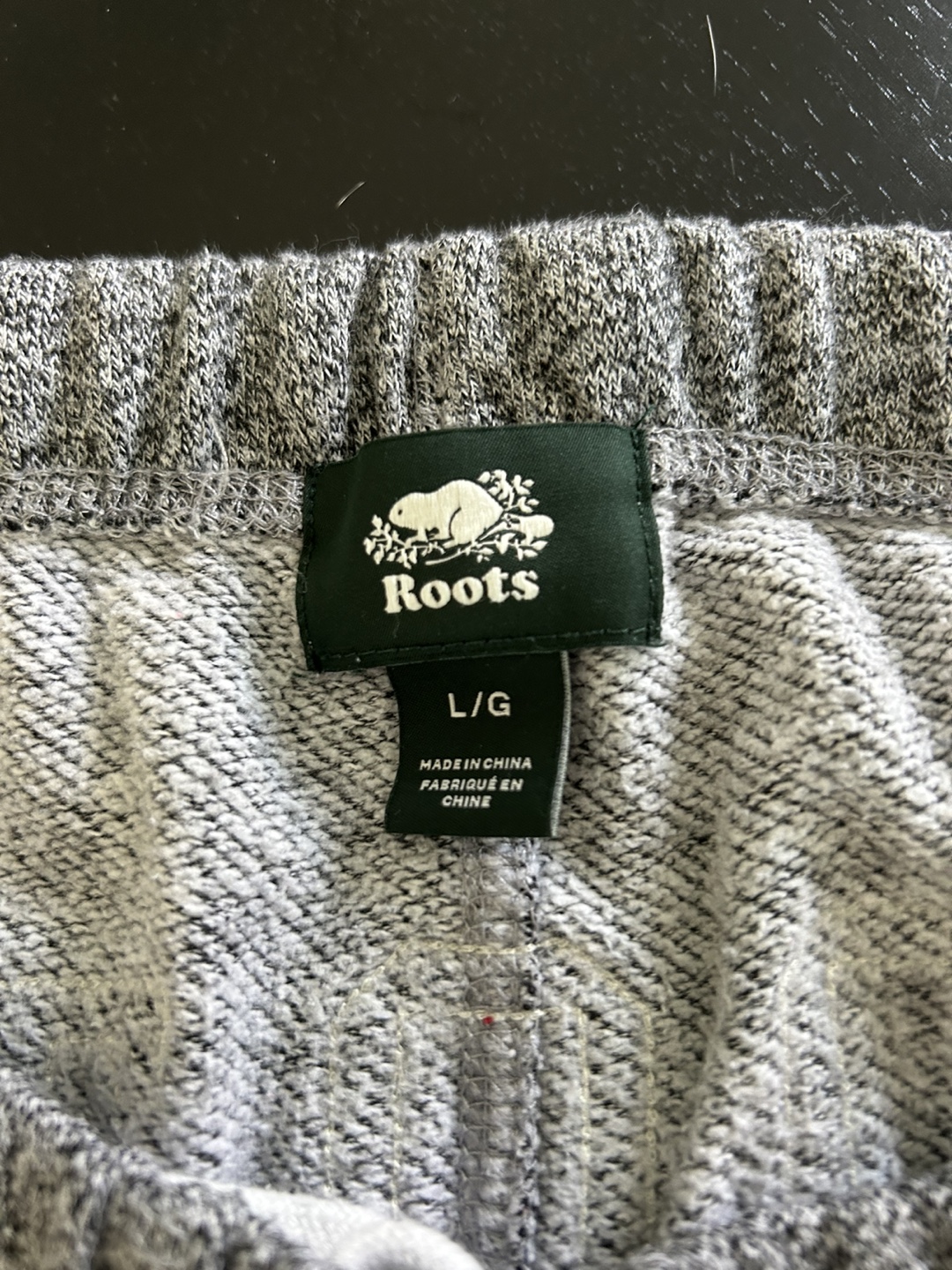 Roots Grey Joggers - Size Large - photo 3