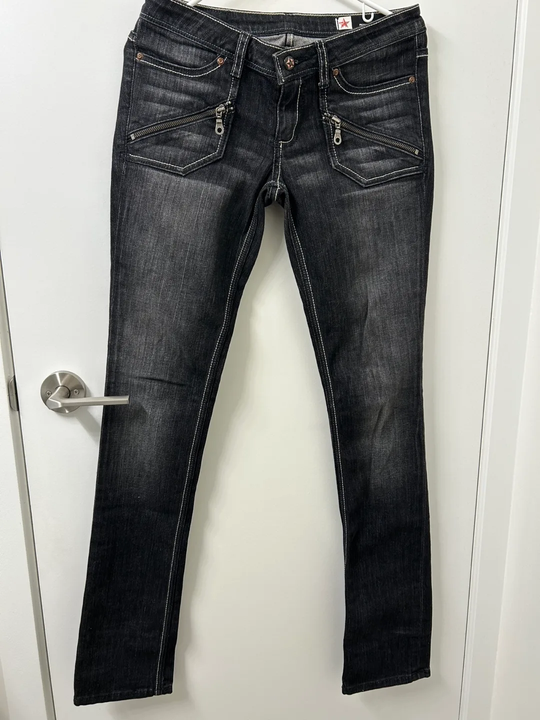 People's Liberation Size 26 Black Women Jeans thumbnail