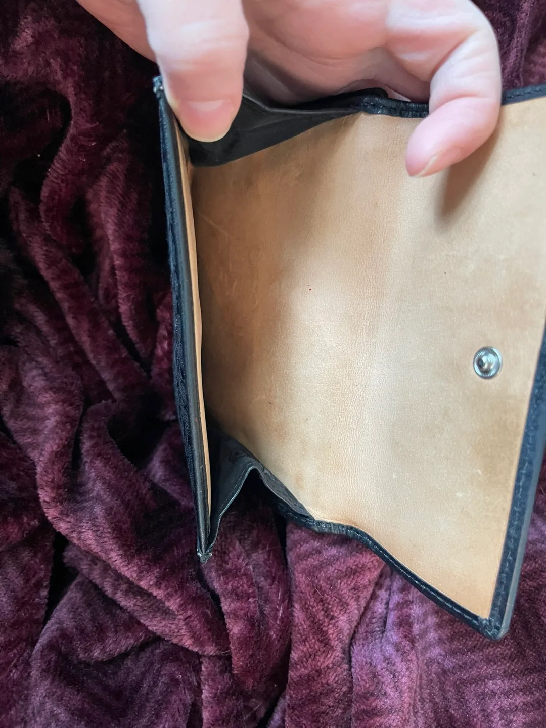 Vintage Coach Black Signature C Wallet image indicator(5)