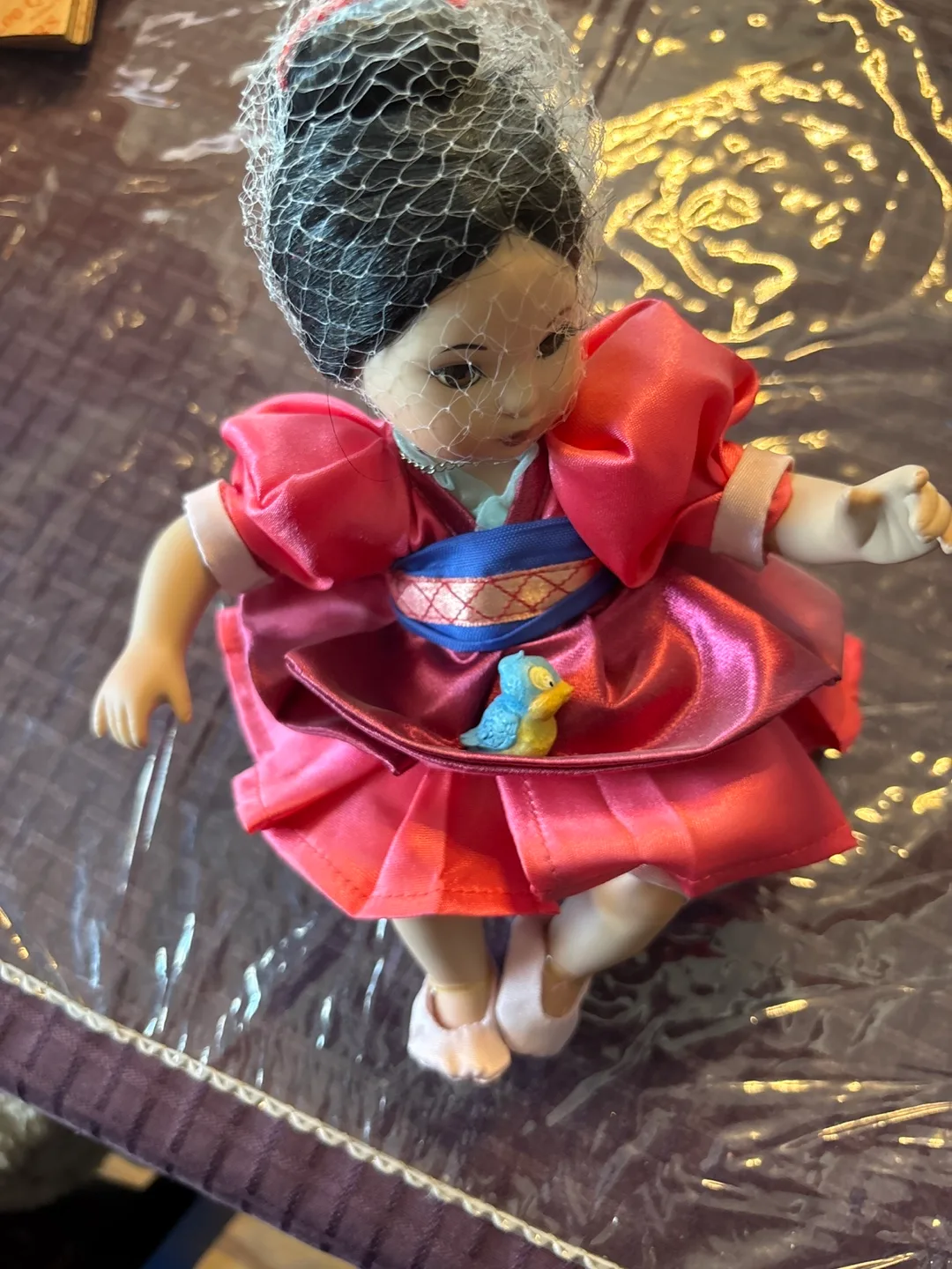 Disney Mulan Porcelain Doll thumbnail