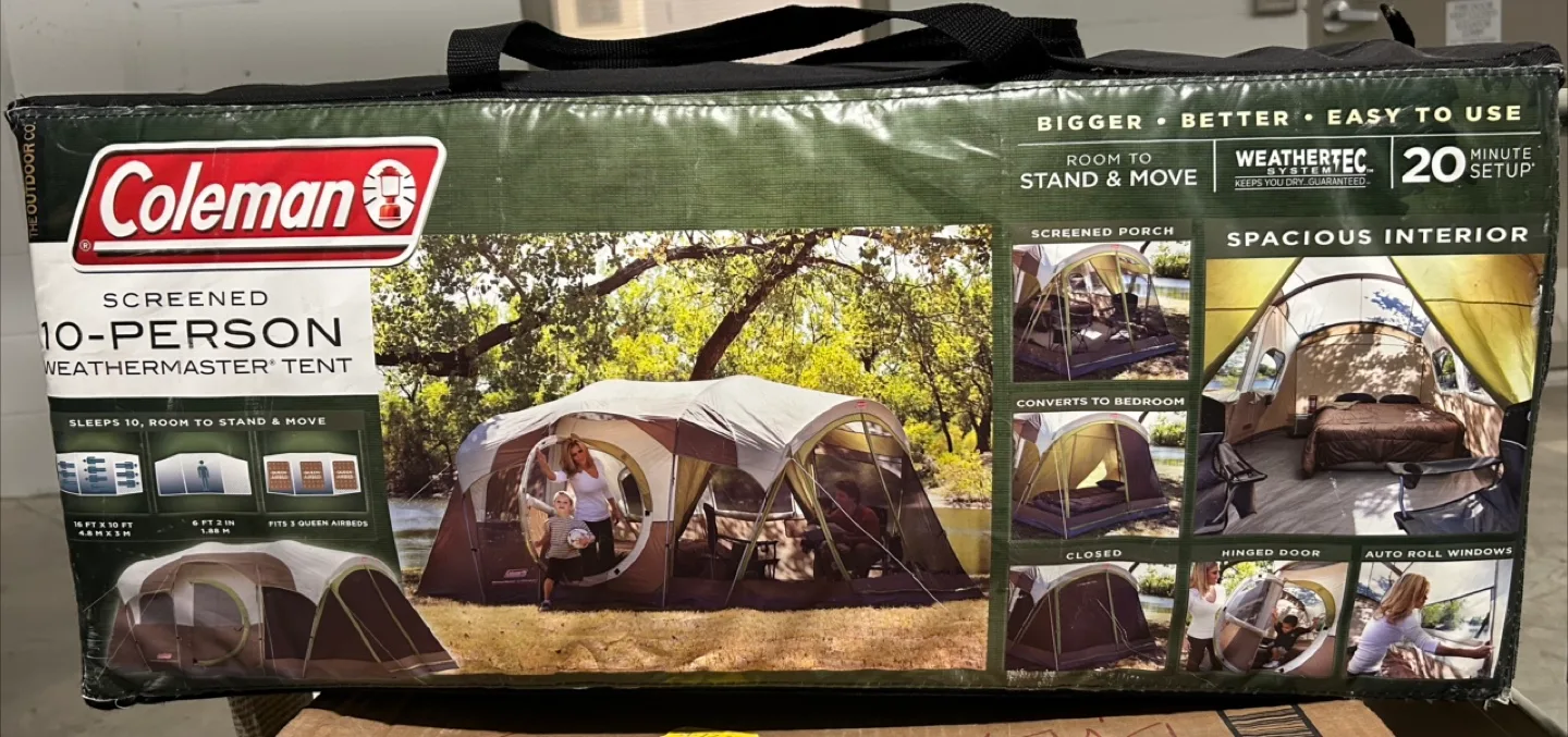 Coleman Weathermaster 10-Person Screened Tent image indicator(3)