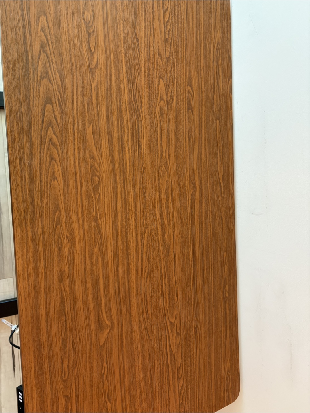 Electric Standing Desk - Brown Wood Grain - photo 5
