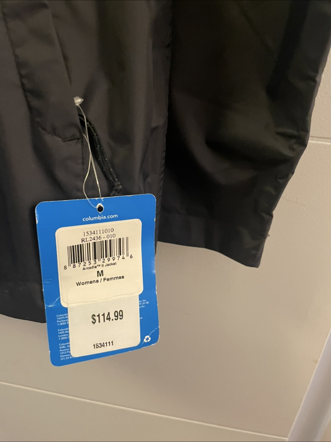 Columbia Women's Arcadia II Jacket - Size Medium - Black - photo 4
