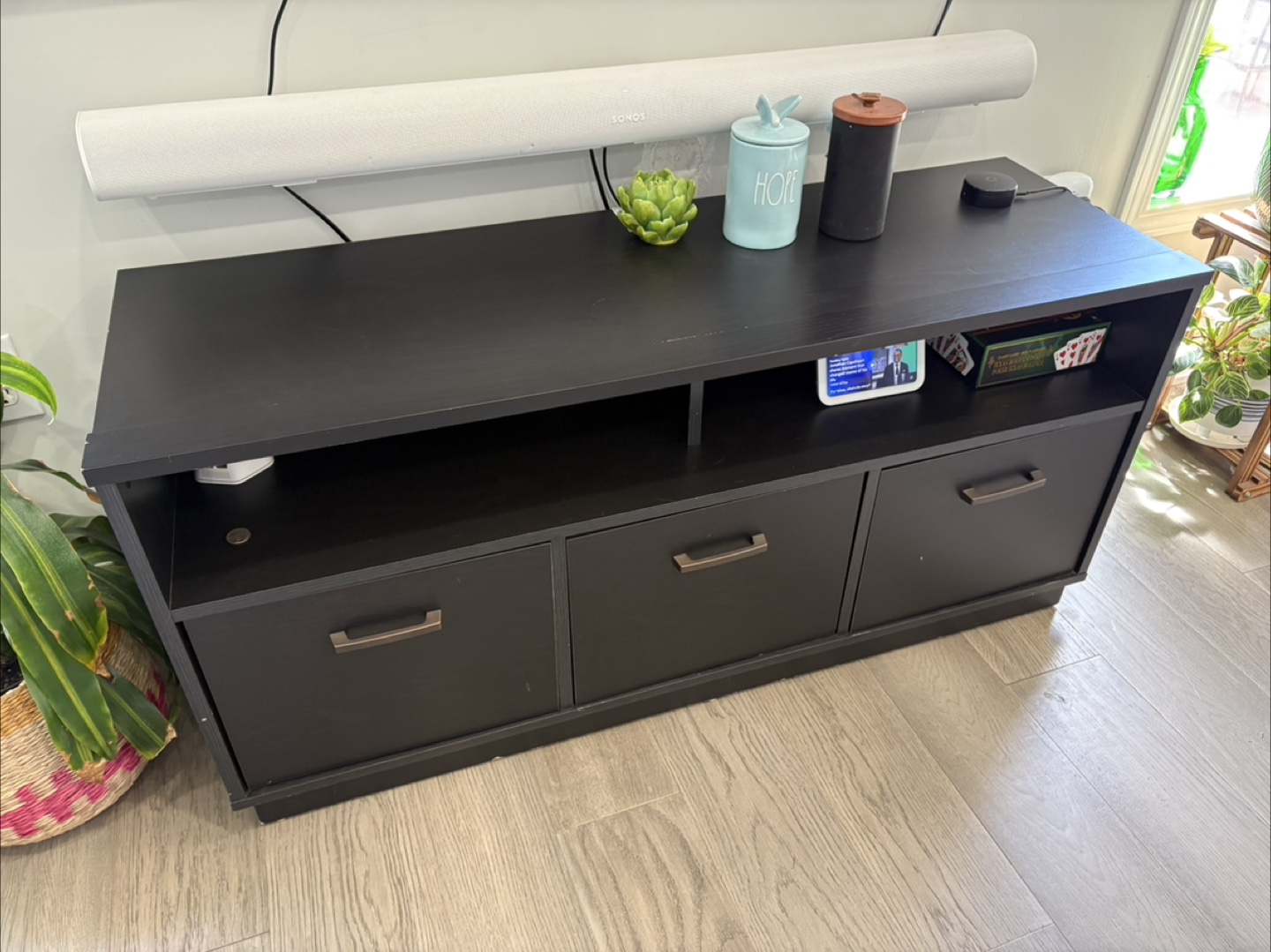 Black TV Stand - photo 5