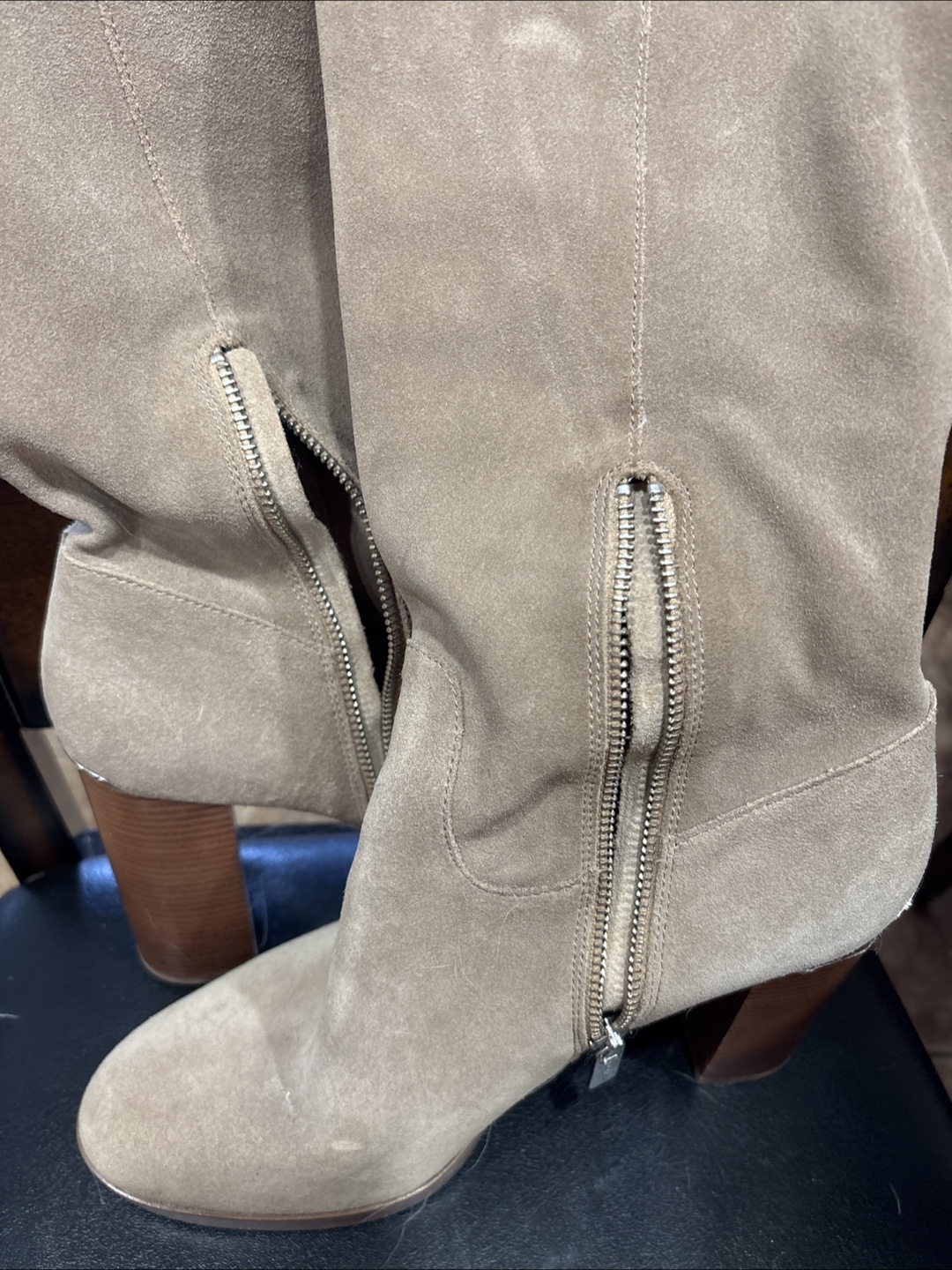 Michael Kors Suede Knee-High Boots - photo 4