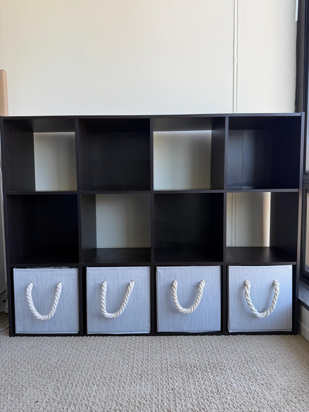 Storage cabinet with 4 sturdy storage cubes - photo 2