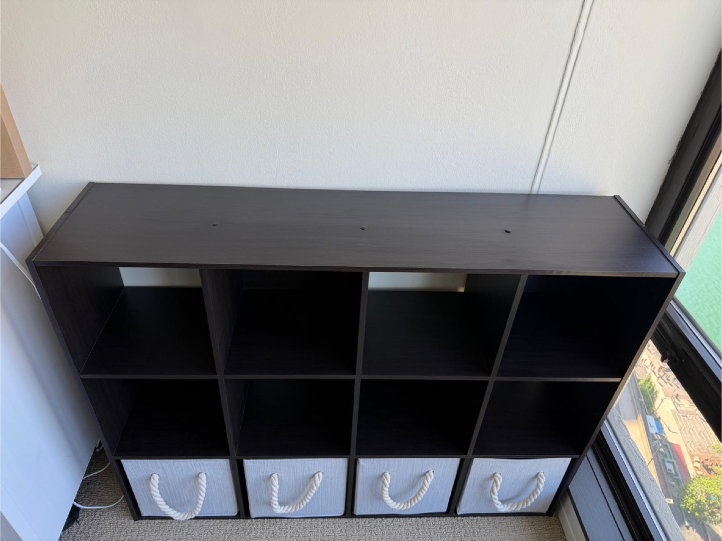 Storage cabinet with 4 sturdy storage cubes - photo 3