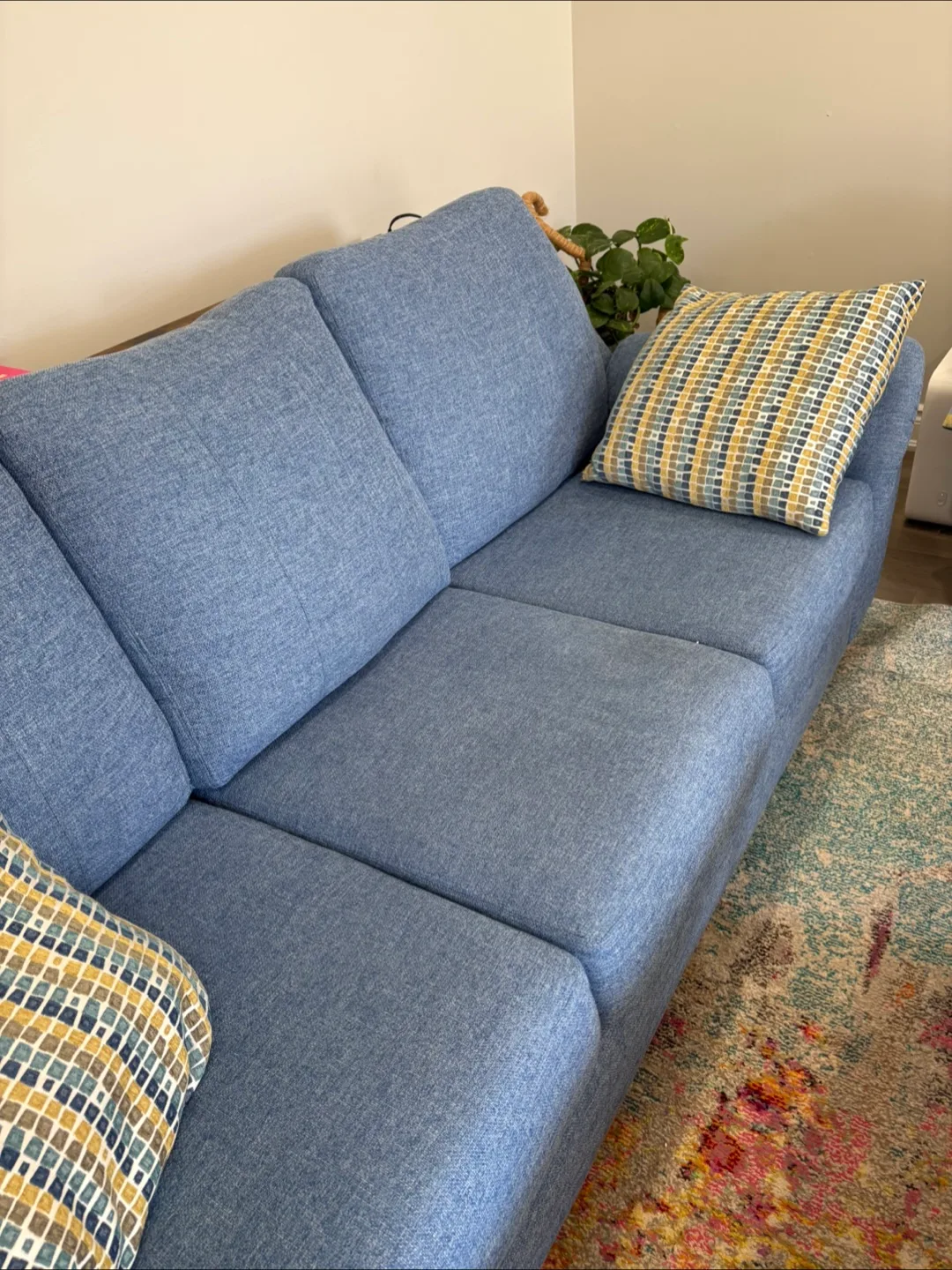 Blue Sofa - like new image indicator(3)