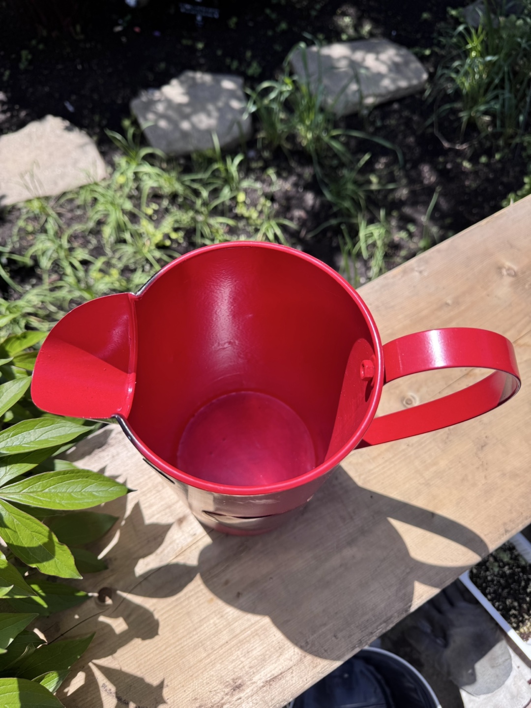 Brand New Watering Can - Metal Red - photo 4