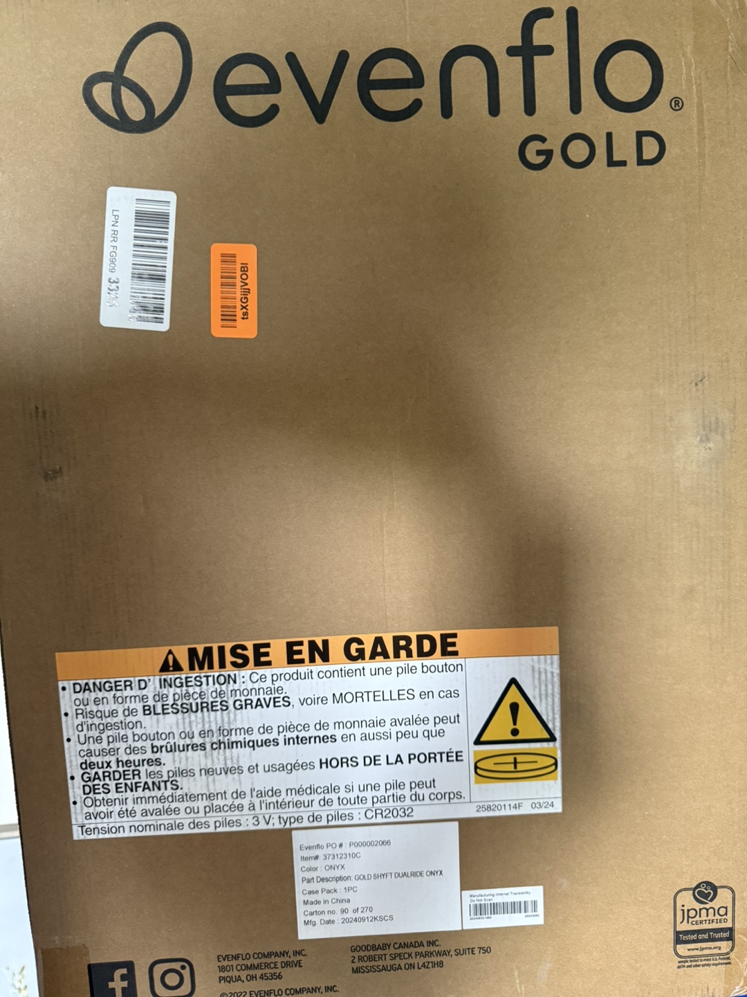 Evenflo Gold Shyft DualRide Infant Car Seat - photo 4