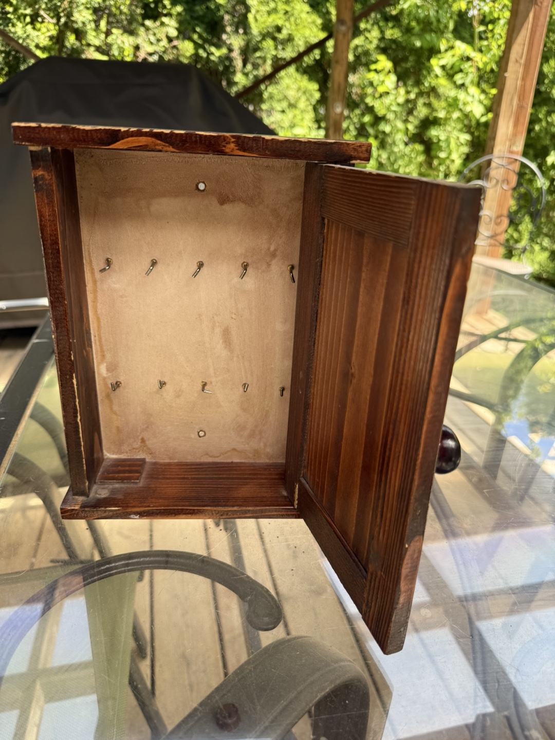 Wooden Key Holder Cabinet - photo 2