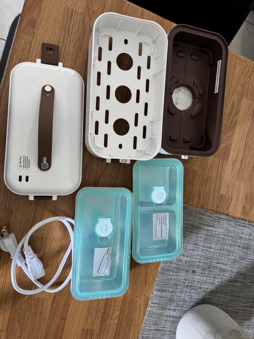 Electric Lunch Box Food Warmer - photo 2
