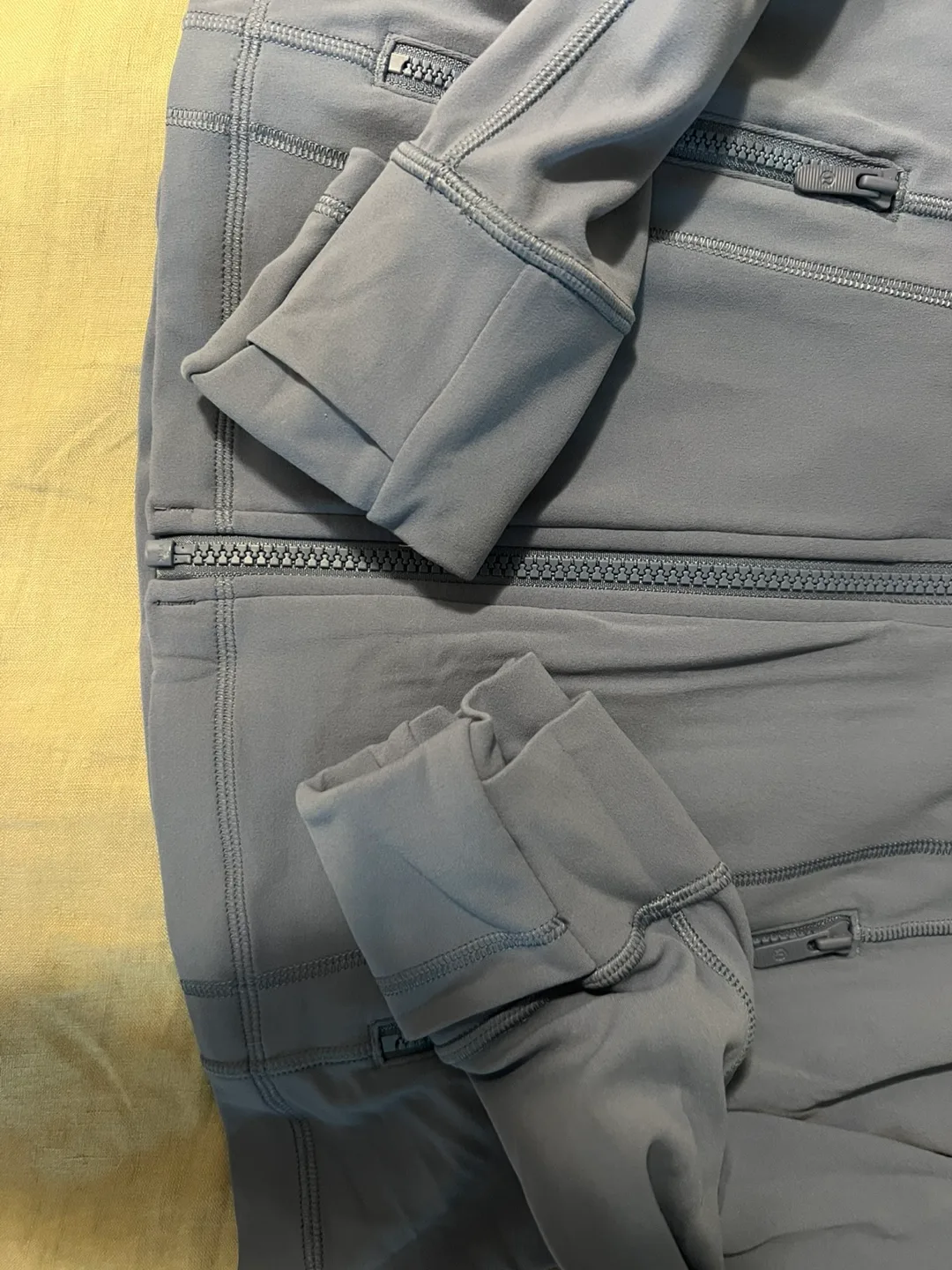 Lululemon Define Jacket *Nulu - Washed Denim - size 8 image indicator(6)