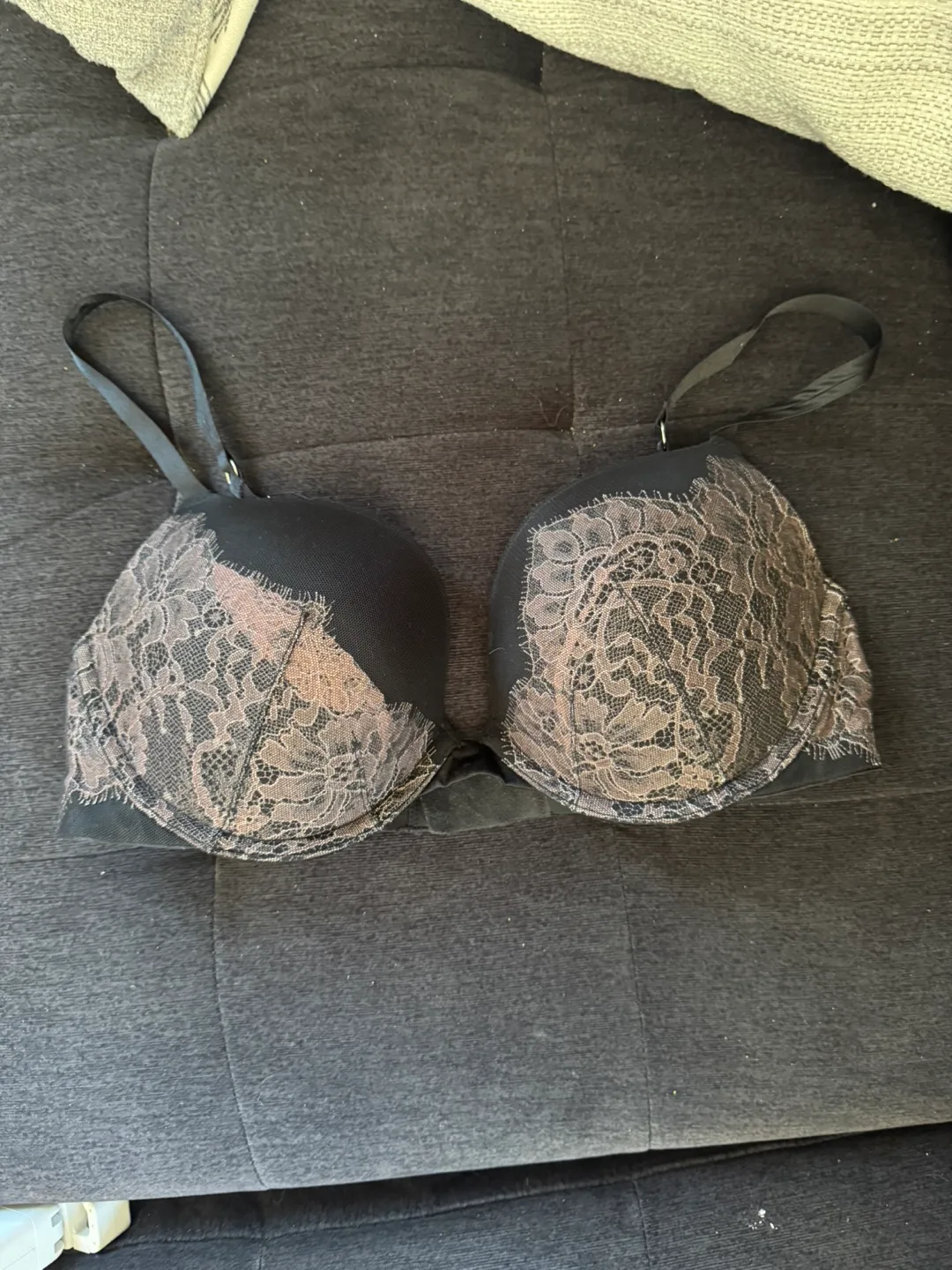 Black Lace Bra thumbnail