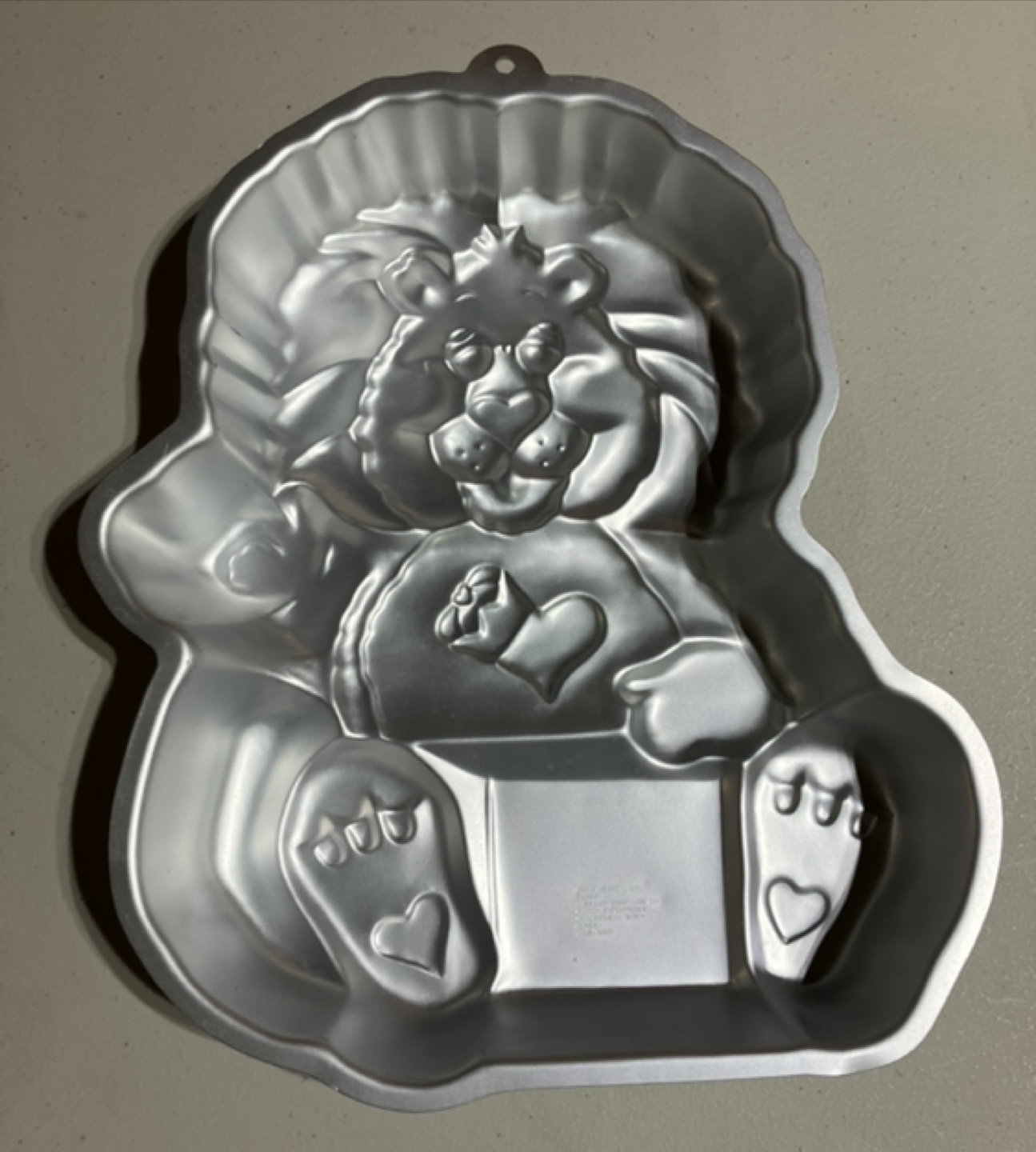 Vintage Wilton Care Bears Brave Heart Lion Cake Pan - photo 2
