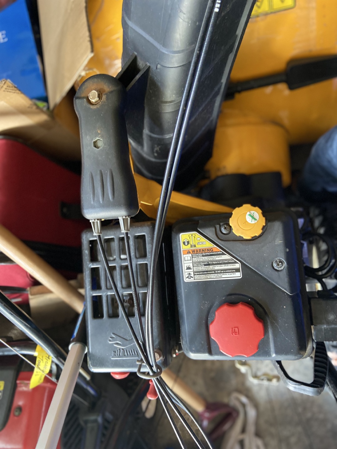 Used Cub Cadet Snowblower 24” width - photo 3