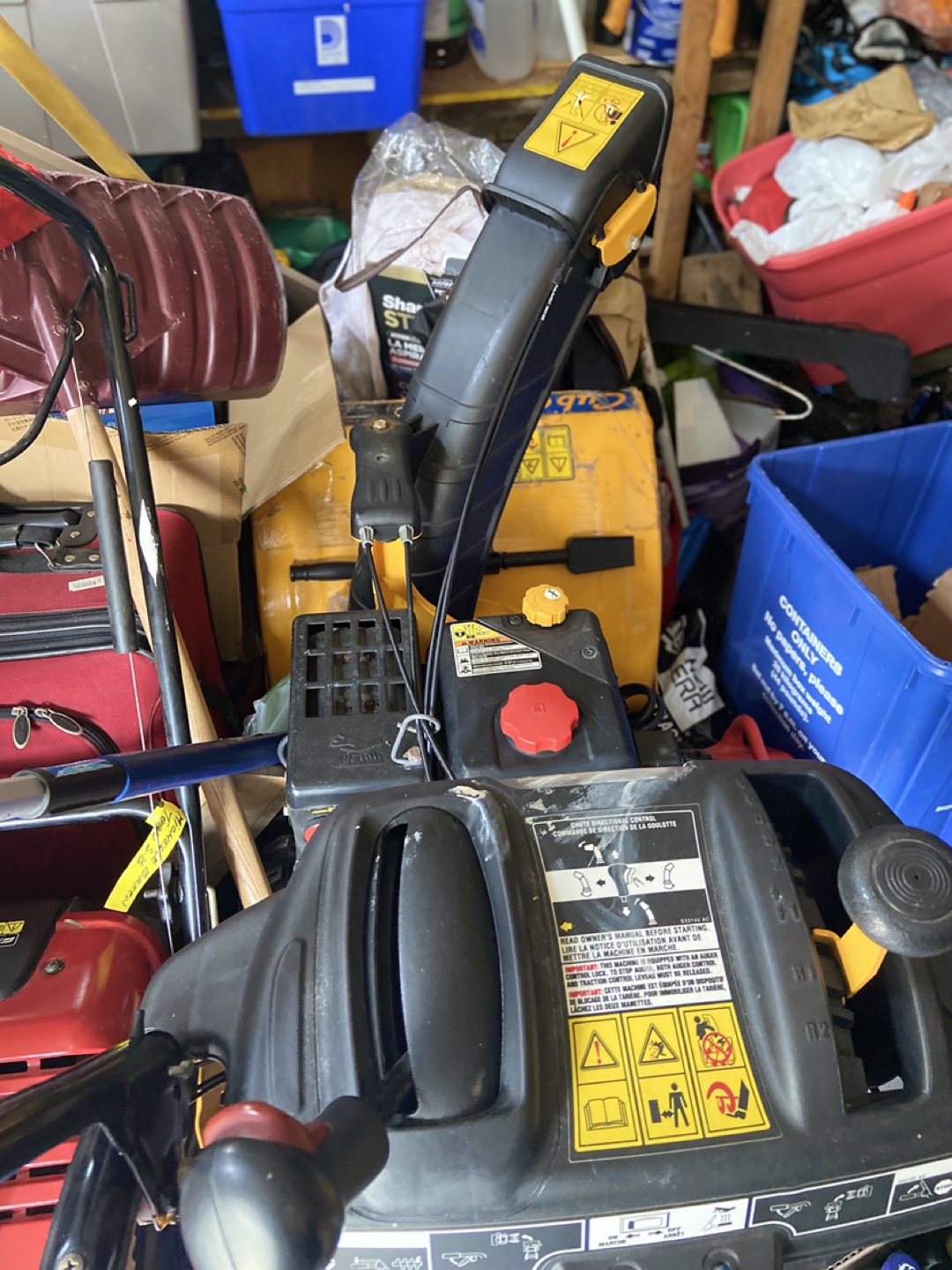 Used Cub Cadet Snowblower 24” width