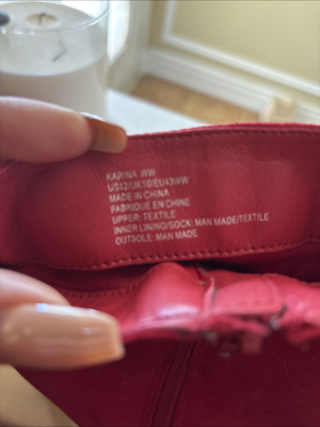 Red Suede Bow Ankle Boots - photo 3