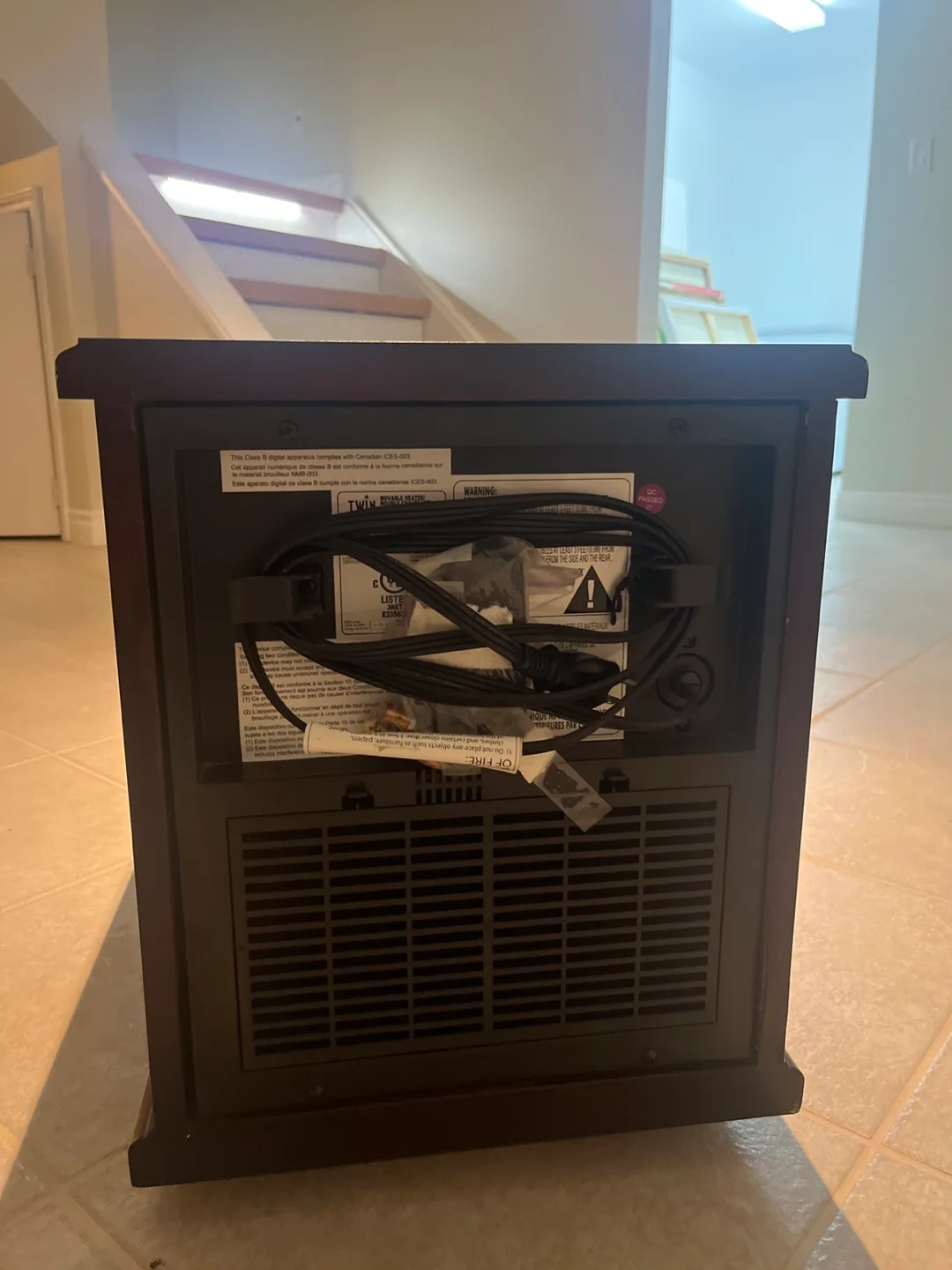 Duraflame Electric Fireplace Heater image indicator(3)