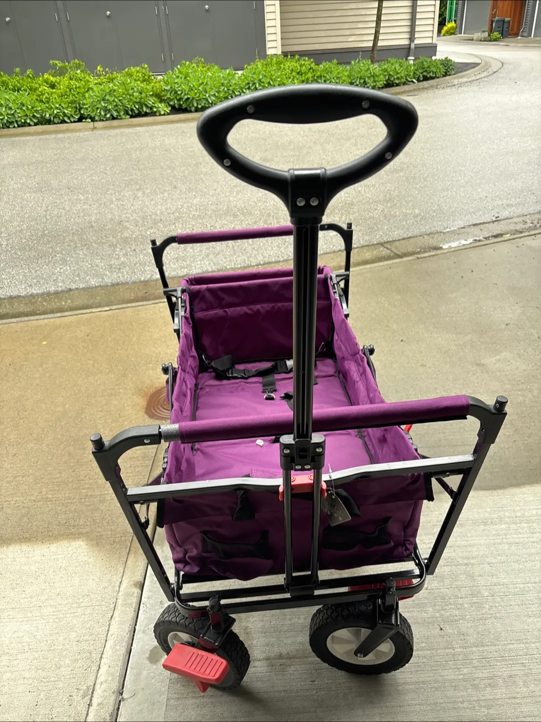 Cosmountain Purple Folding Wagon image indicator(3)