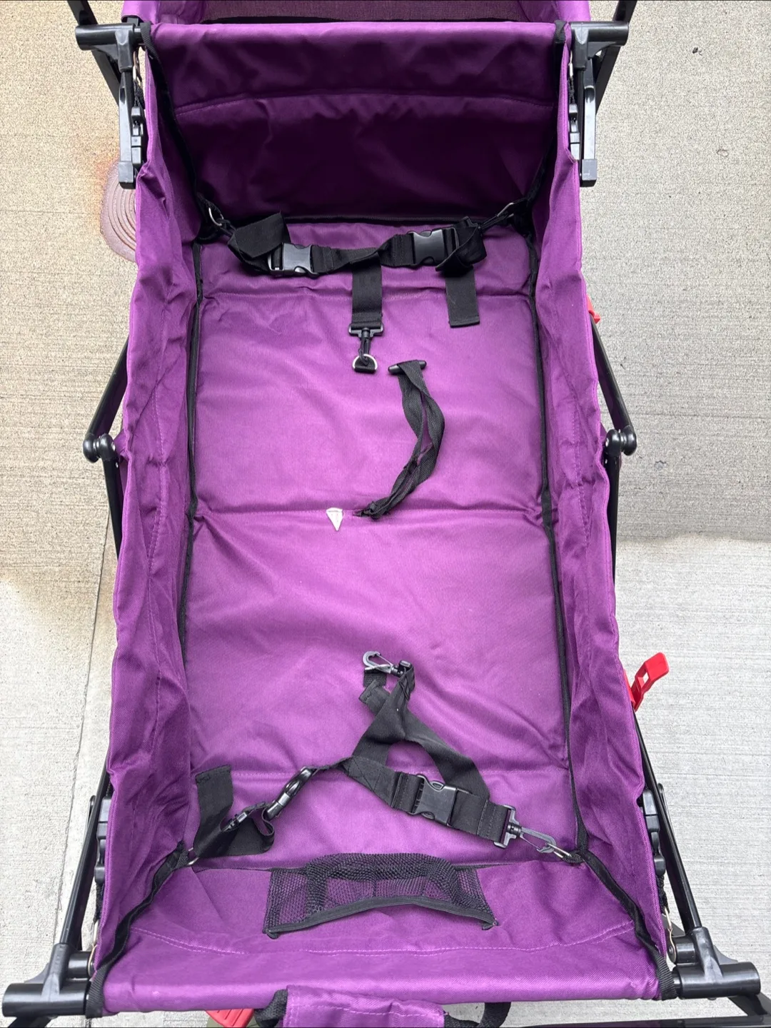 Cosmountain Purple Folding Wagon image indicator(4)