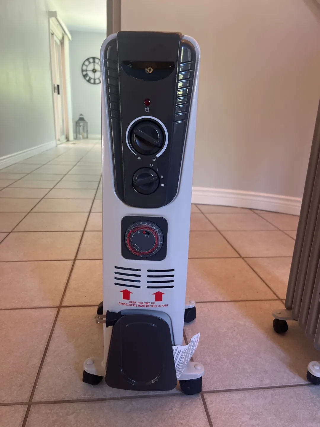 Electric Oil-Filled Radiator Heater thumbnail