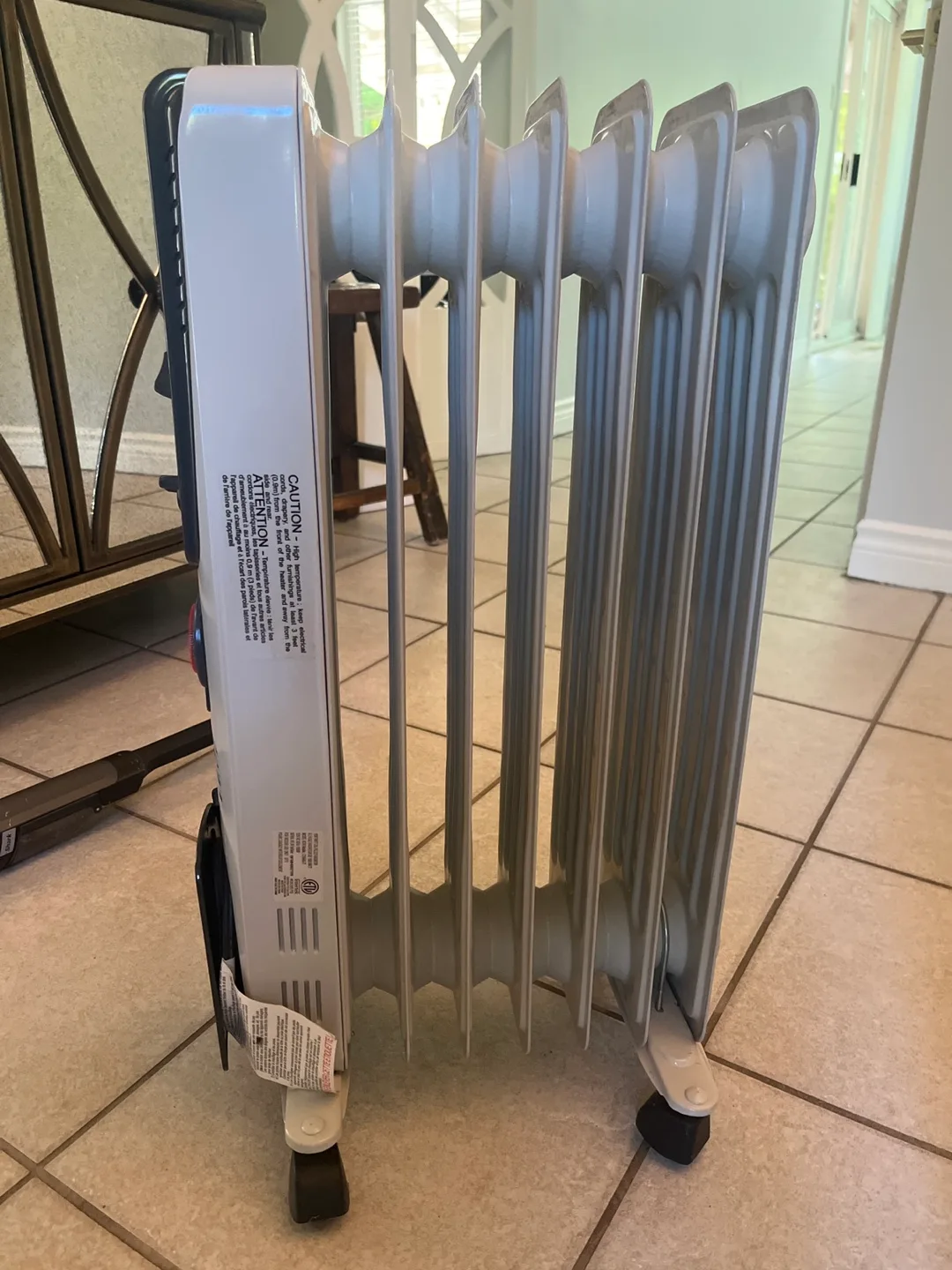 Electric Oil-Filled Radiator Heater image indicator(2)