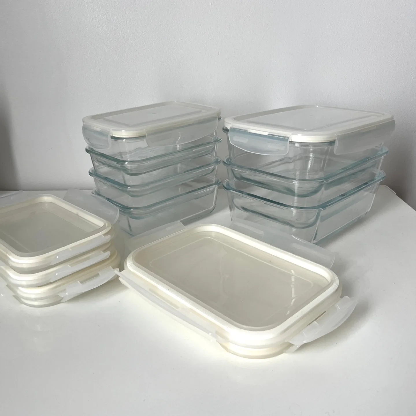 IKEA 365+ Glass Food Storage Containers with Lids thumbnail