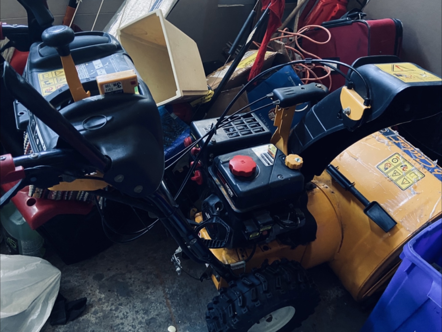 Used Cub Cadet Snowblower 24” width - photo 5
