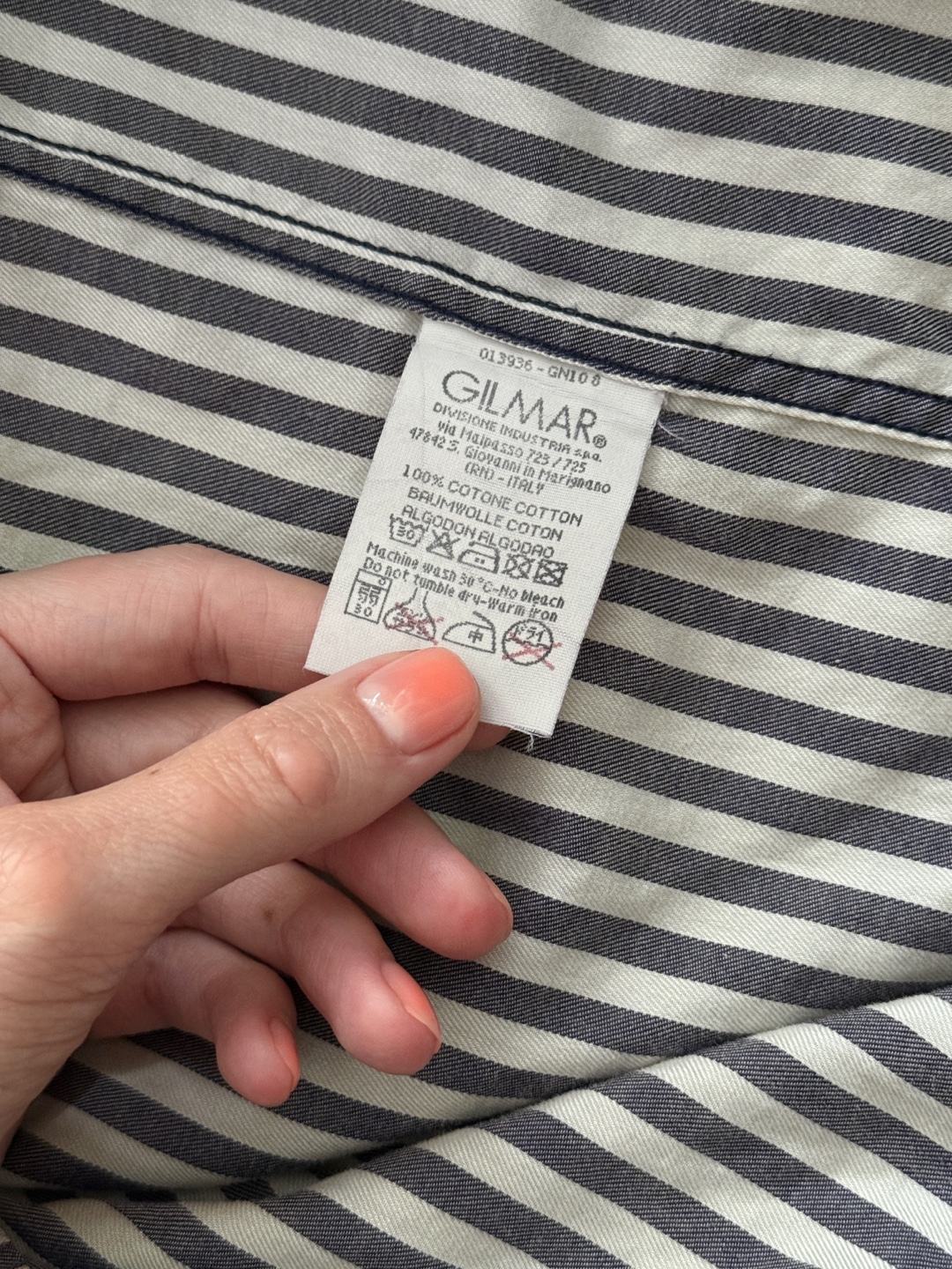 Ice Iceberg Striped Shirt XL – Gilmar Made in Italy - photo 4