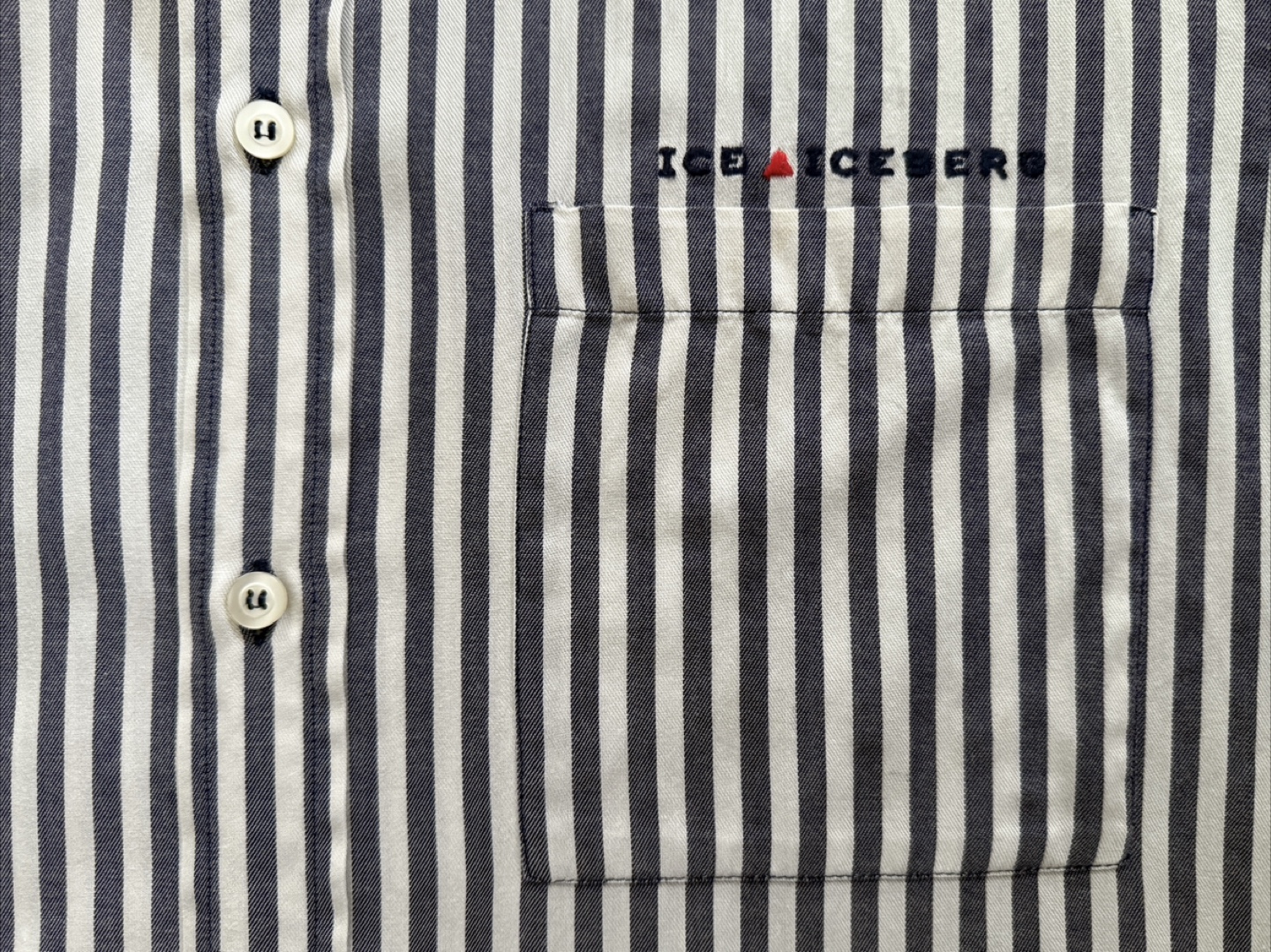 Ice Iceberg Striped Shirt XL – Gilmar Made in Italy - photo 3