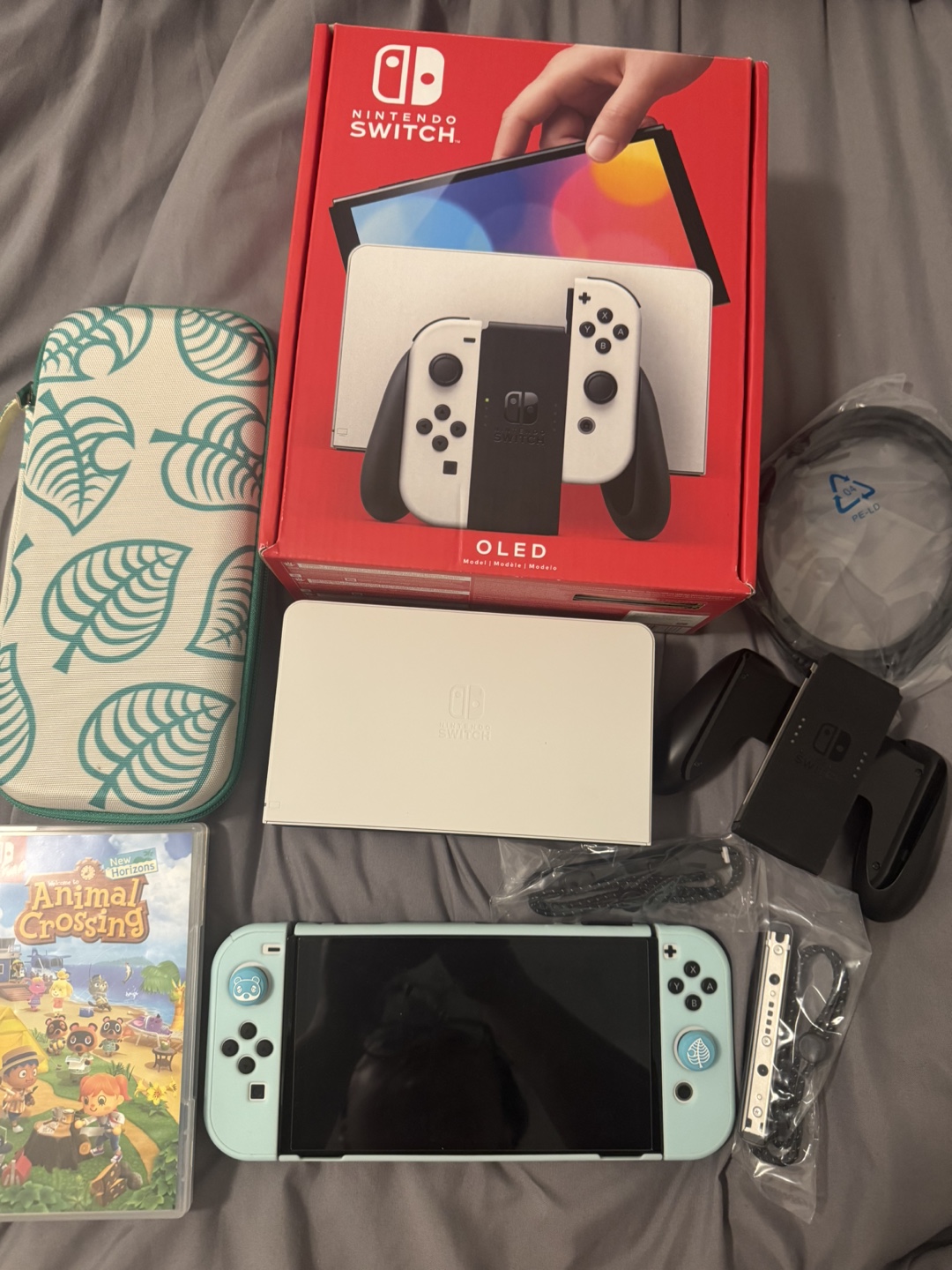 Nintendo Switch OLED Animal Crossing Bundle