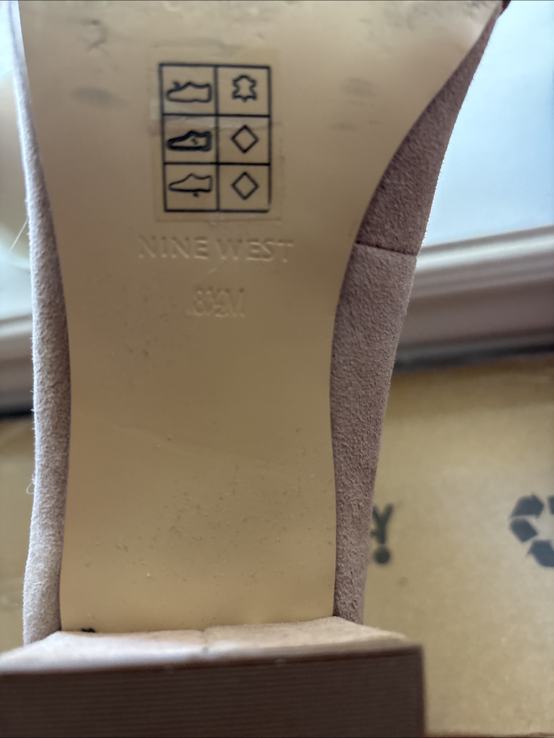 Nine West Blush Pink Suede Fringe Loafers - photo 3