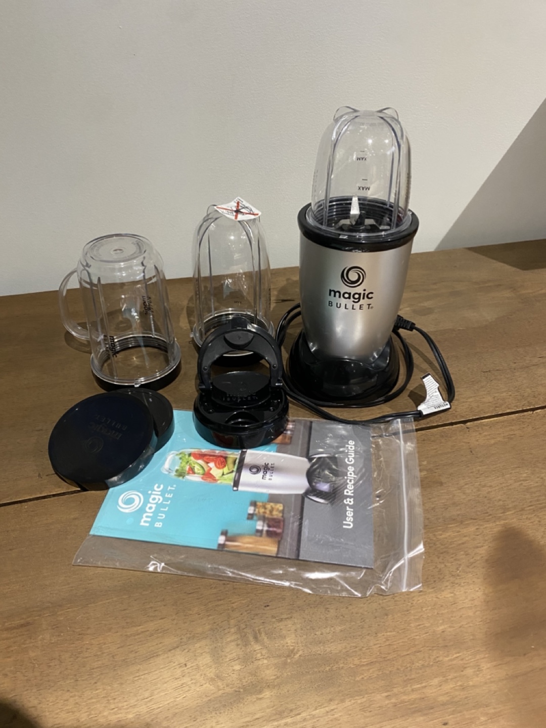 Magic Bullet Blender - Silver/Black